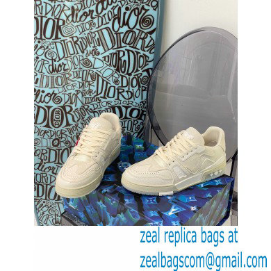 LOUIS VUITTON men's Trainers 1A9IPN white - Click Image to Close