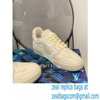 LOUIS VUITTON men's Trainers 1A9IPN white - Click Image to Close