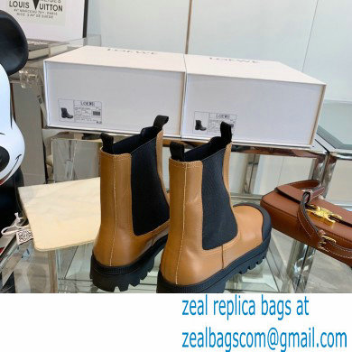 Loewe Chelsea Boots in calfskin Tan 2021