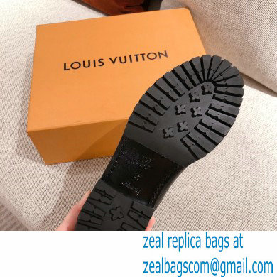 Louis Vuitton Discovery Flat Ankle Boots Black With Strap and Buckle 2021