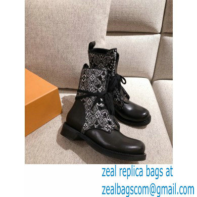 Louis Vuitton Since 1854 Metropolis Flat Ranger Ankle Boots Black 2021
