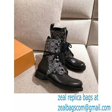 Louis Vuitton Since 1854 Metropolis Flat Ranger Ankle Boots Black 2021 - Click Image to Close