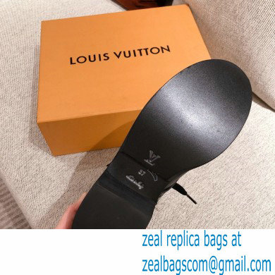 Louis Vuitton Since 1854 Metropolis Flat Ranger Ankle Boots Black 2021