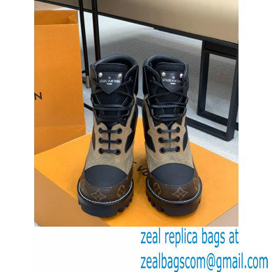Louis Vuitton Star Trail Ankle Boots Beige 2021