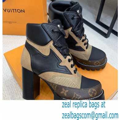 Louis Vuitton Star Trail Ankle Boots Beige 2021