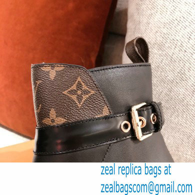 Louis Vuitton Star Trail Ankle Boots Black With Strap and Buckle 2021 - Click Image to Close