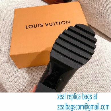 Louis Vuitton Star Trail Ankle Boots Black With Strap and Buckle 2021