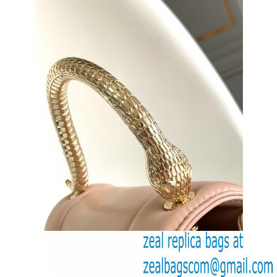 Mary Katrantzou x Bvlgari Serpenti Top Handle Bag Nude Pink 2021