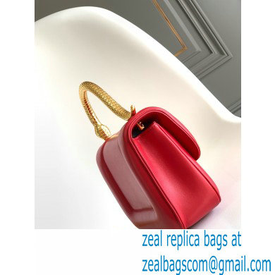 Mary Katrantzou x Bvlgari Serpenti Top Handle Bag Red 2021 - Click Image to Close