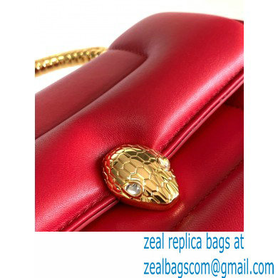 Mary Katrantzou x Bvlgari Serpenti Top Handle Bag Red 2021 - Click Image to Close