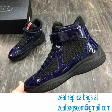 Prada America's Cup Men's High-top Sneakers 02 2021 - Click Image to Close