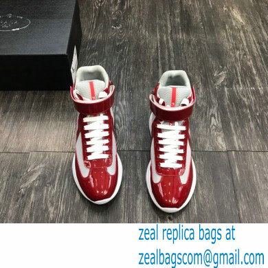 Prada America's Cup Men's High-top Sneakers 03 2021 - Click Image to Close