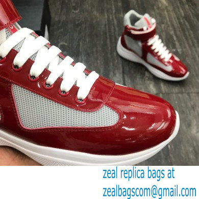 Prada America's Cup Men's High-top Sneakers 03 2021 - Click Image to Close