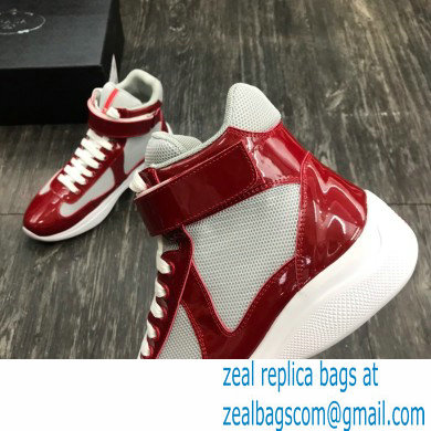 Prada America's Cup Men's High-top Sneakers 03 2021 - Click Image to Close