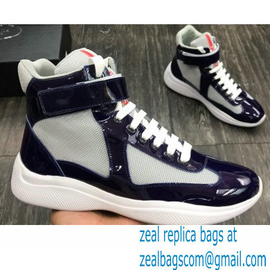 Prada America's Cup Men's High-top Sneakers 04 2021