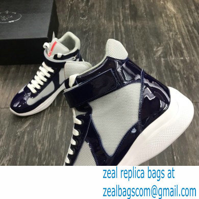 Prada America's Cup Men's High-top Sneakers 04 2021