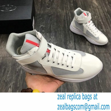 Prada America's Cup Men's High-top Sneakers 05 2021