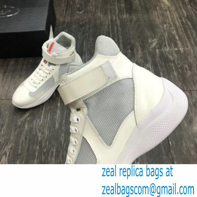 Prada America's Cup Men's High-top Sneakers 05 2021