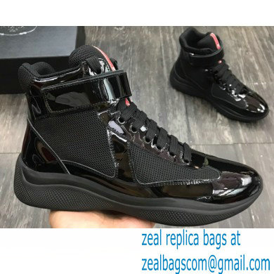 Prada America's Cup Men's High-top Sneakers 06 2021 - Click Image to Close