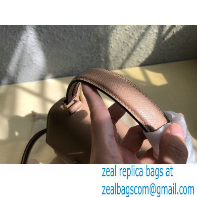 Valentino VSLING Grainy Calfskin Small Handbag Nude 2021