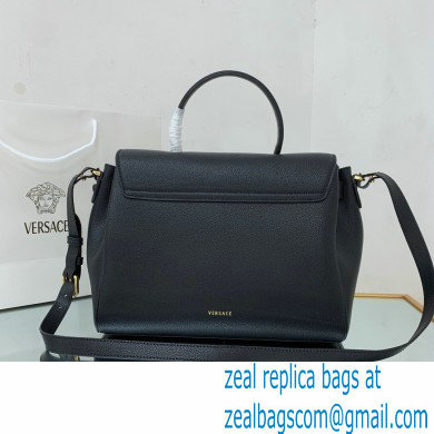 Versace La Medusa Large Handbag All Black 2021