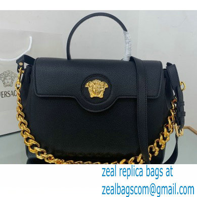 Versace La Medusa Large Handbag Black/Gold 2021