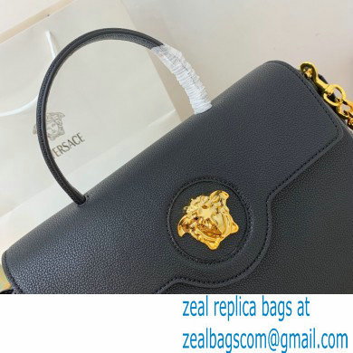 Versace La Medusa Large Handbag Black/Gold 2021 - Click Image to Close