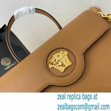 Versace La Medusa Large Handbag Caramel 2021 - Click Image to Close