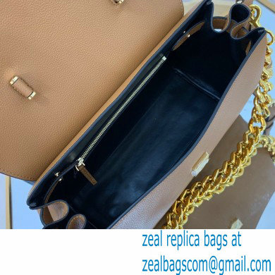 Versace La Medusa Large Handbag Caramel 2021