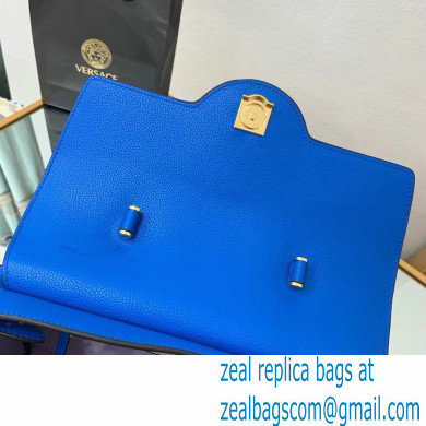 Versace La Medusa Large Handbag Lapis Blue 2021