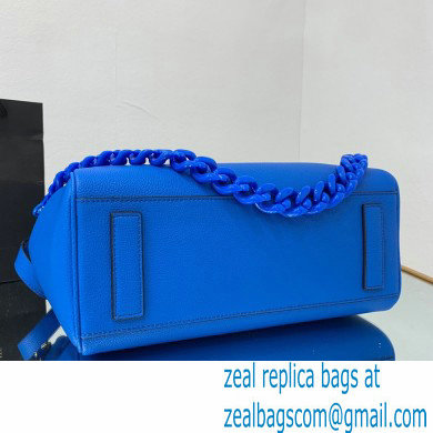 Versace La Medusa Large Handbag Lapis Blue 2021