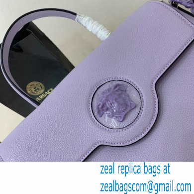 Versace La Medusa Large Handbag Lilac 2021 - Click Image to Close