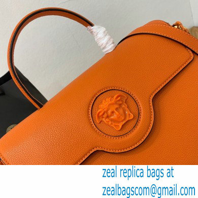 Versace La Medusa Large Handbag Orange 2021 - Click Image to Close