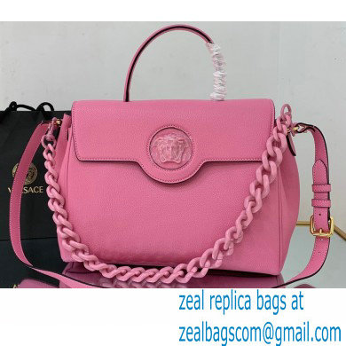 Versace La Medusa Large Handbag Pink 2021