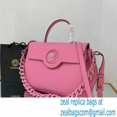 Versace La Medusa Large Handbag Pink 2021