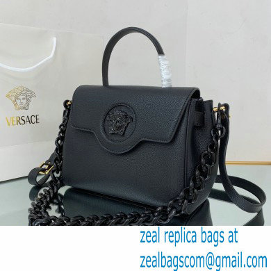 Versace La Medusa Medium Handbag All Black 2021