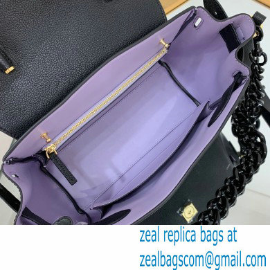 Versace La Medusa Medium Handbag All Black 2021 - Click Image to Close