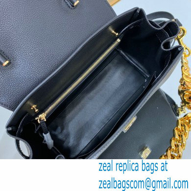 Versace La Medusa Medium Handbag Black/Gold 2021