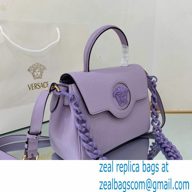 Versace La Medusa Medium Handbag Lilac 2021