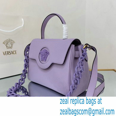 Versace La Medusa Medium Handbag Lilac 2021