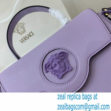 Versace La Medusa Medium Handbag Lilac 2021 - Click Image to Close