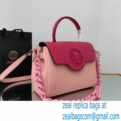 Versace La Medusa Medium Handbag Nude Pink 2021 - Click Image to Close