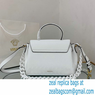 Versace La Medusa Medium Handbag White 2021