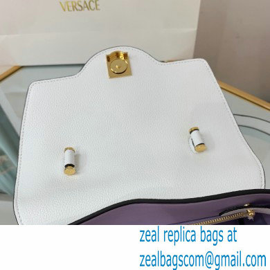 Versace La Medusa Medium Handbag White 2021 - Click Image to Close