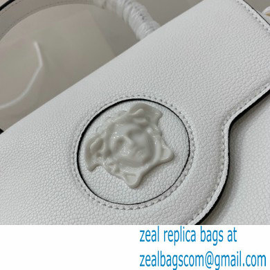 Versace La Medusa Medium Handbag White 2021