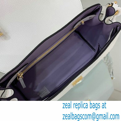 Versace La Medusa Medium Handbag White 2021 - Click Image to Close