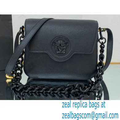 Versace La Medusa Shoulder Bag All Black 2021 - Click Image to Close