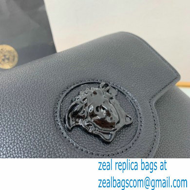 Versace La Medusa Shoulder Bag All Black 2021 - Click Image to Close