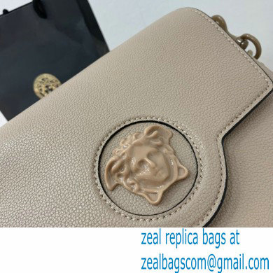 Versace La Medusa Shoulder Bag Beige 2021