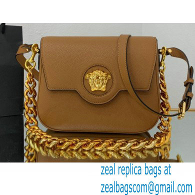 Versace La Medusa Shoulder Bag Caramel 2021